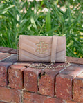 Carlington Latte VQ Clutch/Crossbody