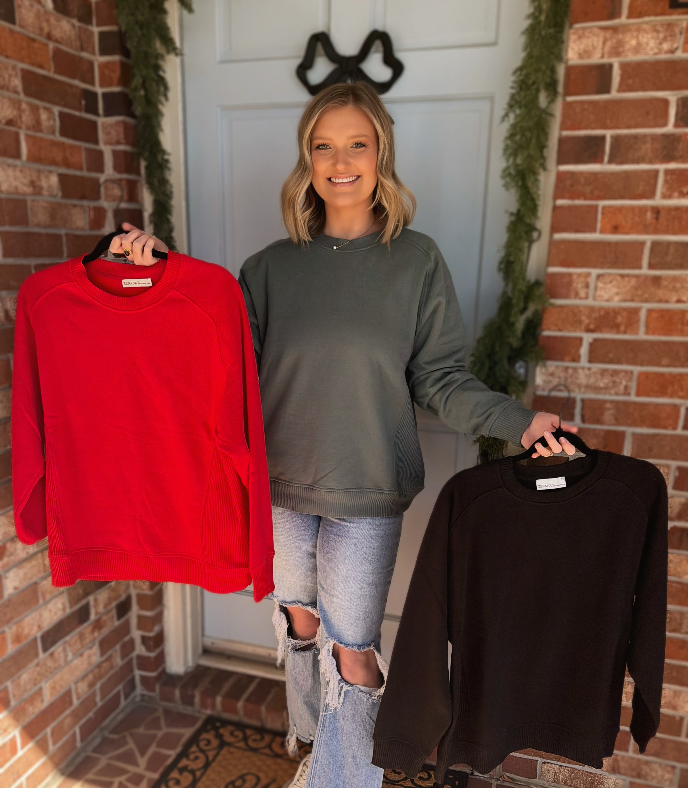 French Terry Pullover
