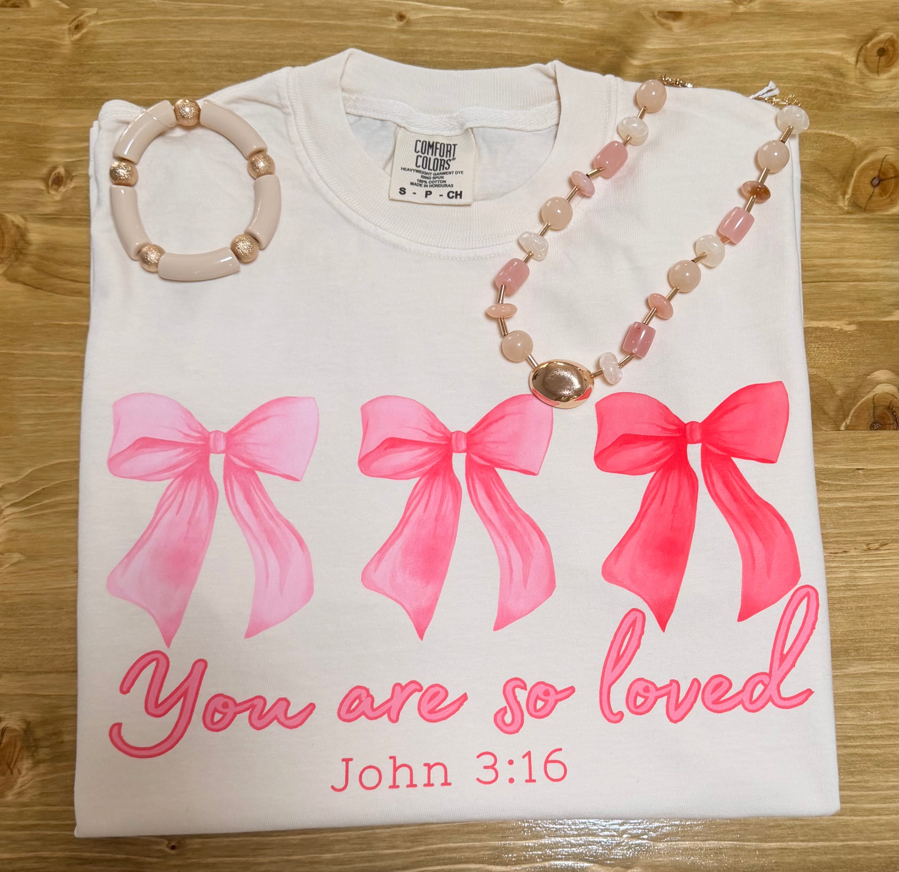 John 3:16 Tee (Made By Order)