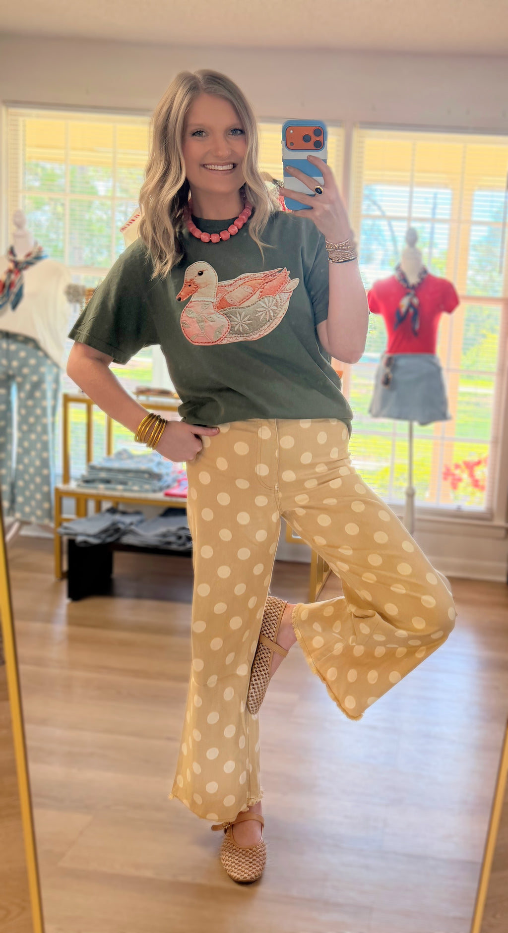 Whoops Polka Dot Pants