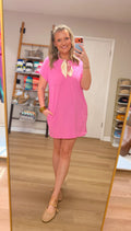 Pink Pocket Dress