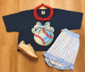 Baseball Bow Tee (Made By Order)