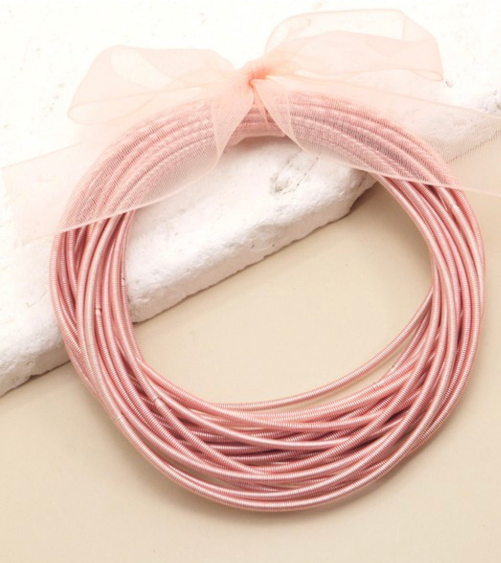 Guitar String Bracelet Set
