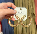 50mm Chunky Gold Hoops