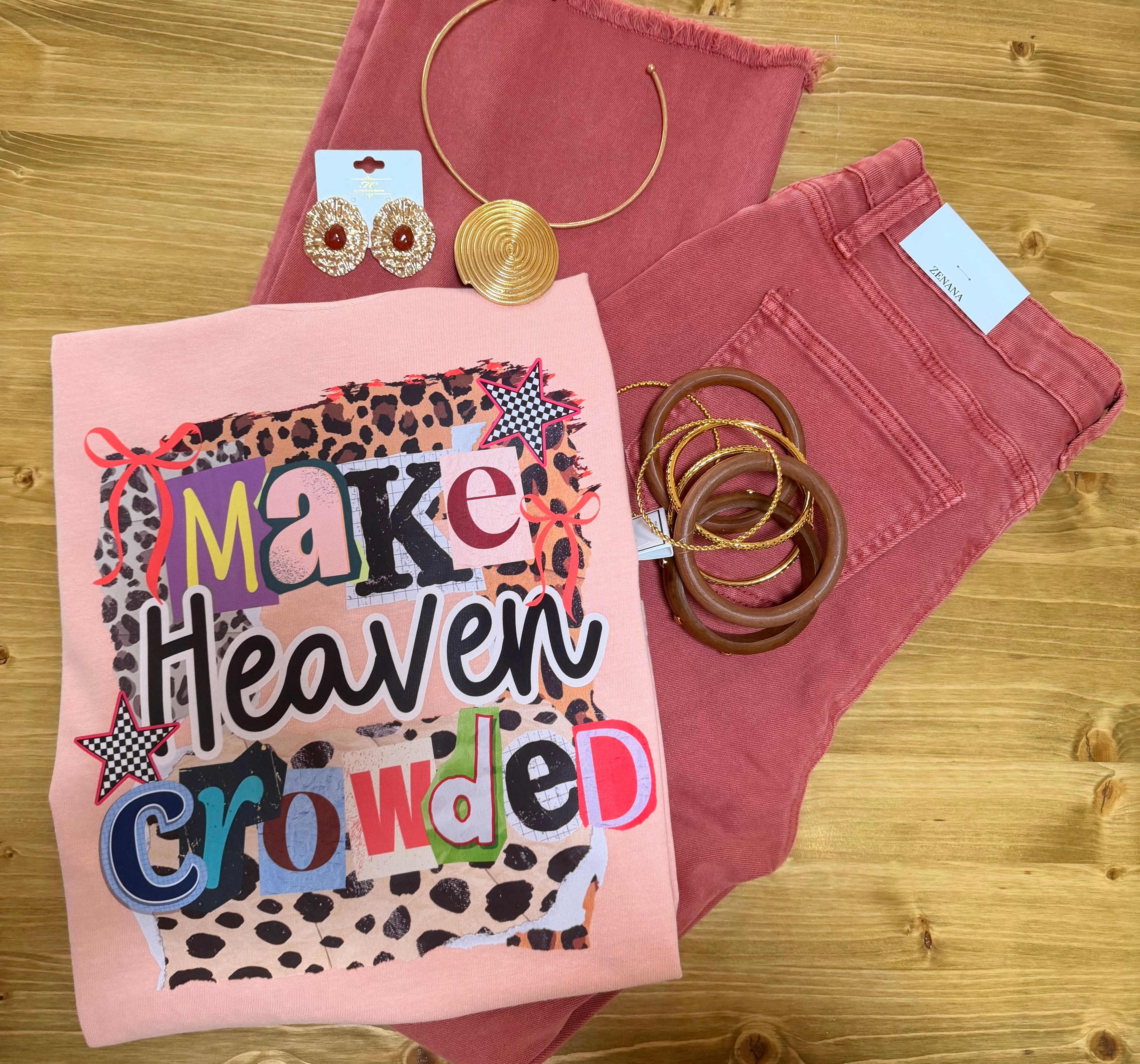 Make Heaven Crowded Tee (Made By Order)