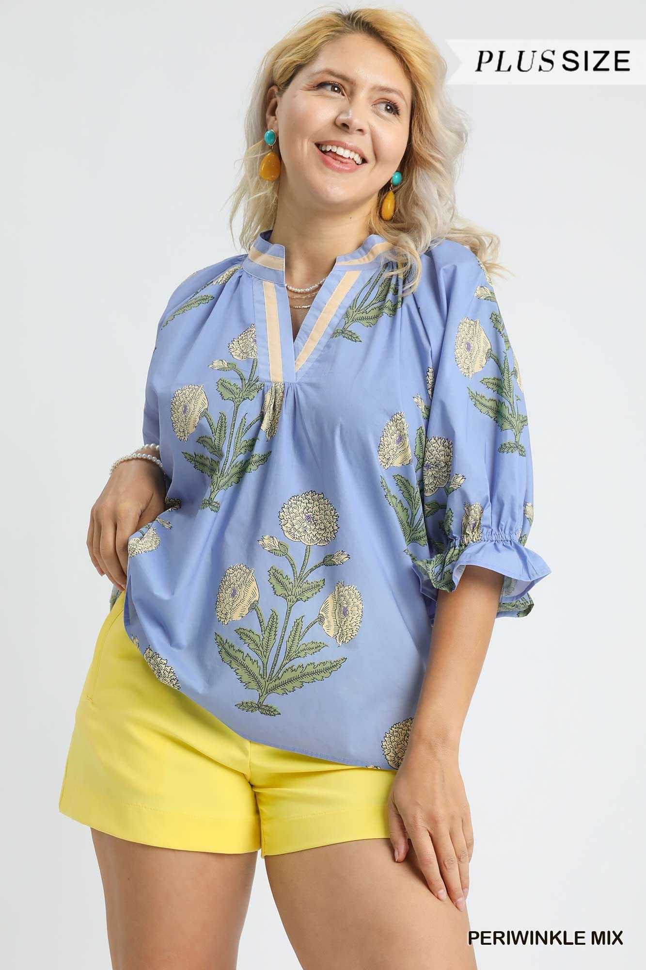 Periwinkle Mix Top