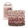 Kitsch Ultra Petite Satin Scrunchies - 6 PC