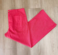 Raspberry Cropped Pants - PLUS