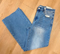 Cropped Medium Washed Jeans