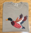 Flying Patchwork Duck Tee (Made By Order)