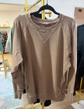 Mocha French Terry Pullover