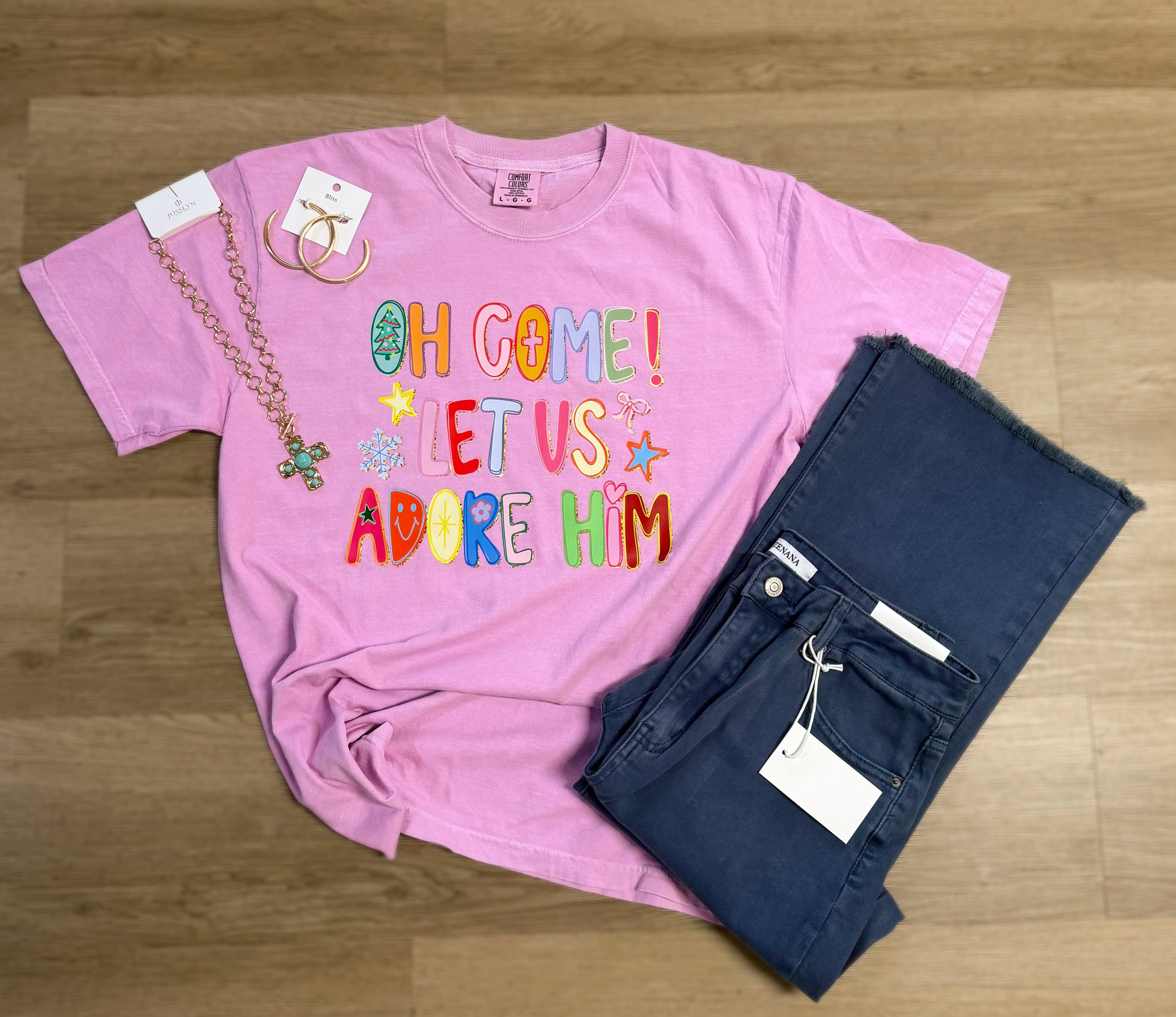 Let Us Adore Him Tee (Made to Order)