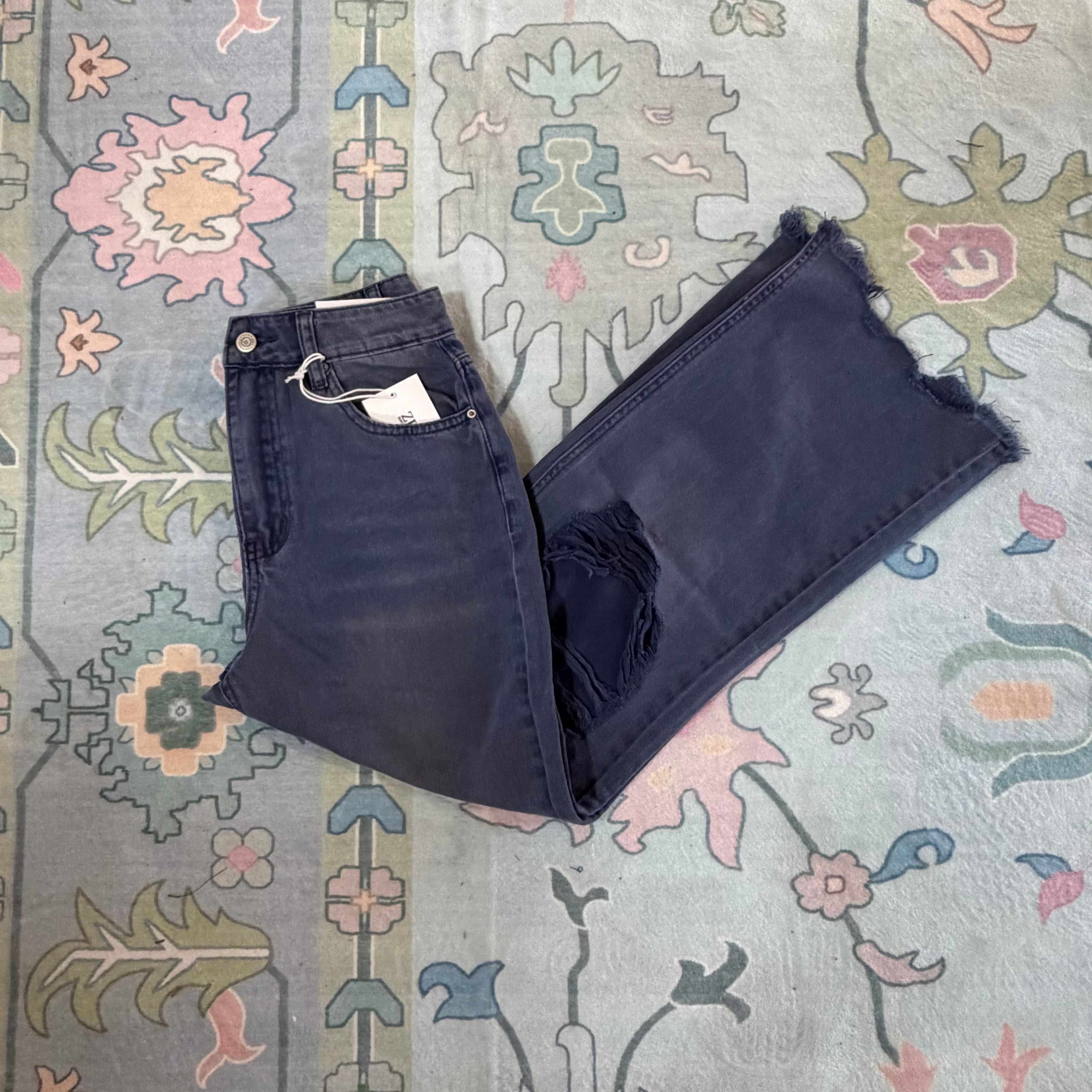 Blackberry Distressed Jeans