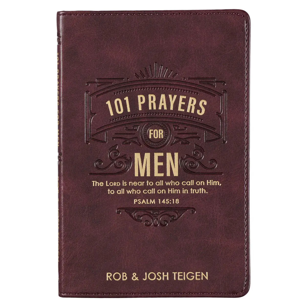101 Prayers For Men Faux Leather