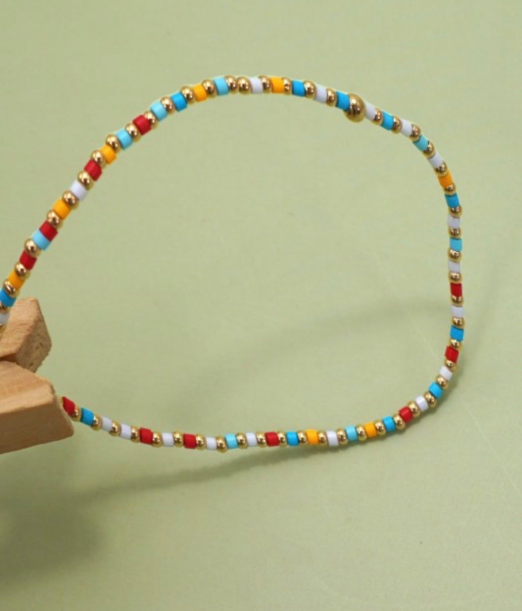 Boho Colorful Beaded Bracelet
