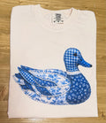 Blue Patchwork Duck Tee (Made By Order)
