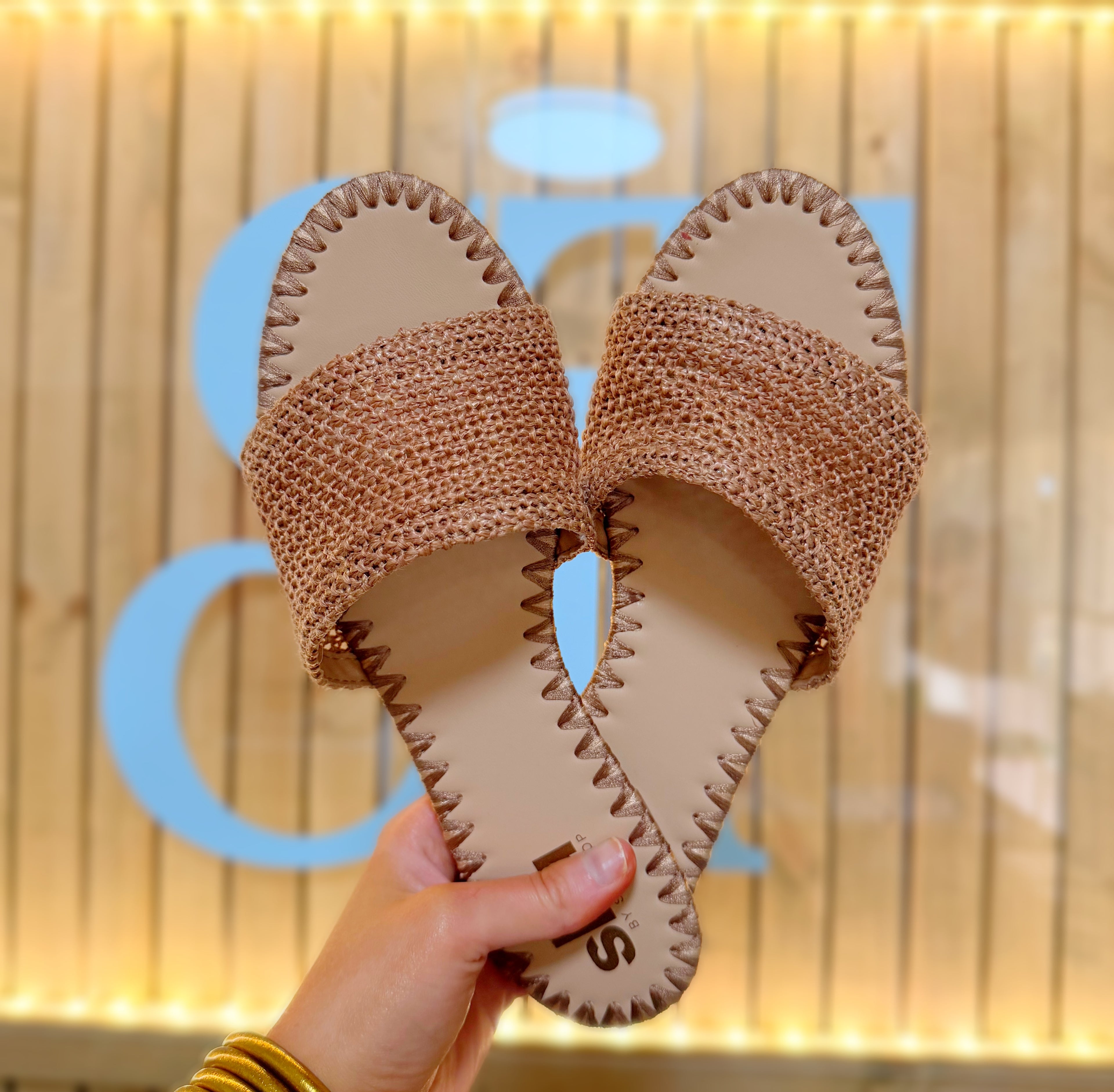Taupe Dixie Sandals