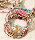 Corded Cross Bracelet