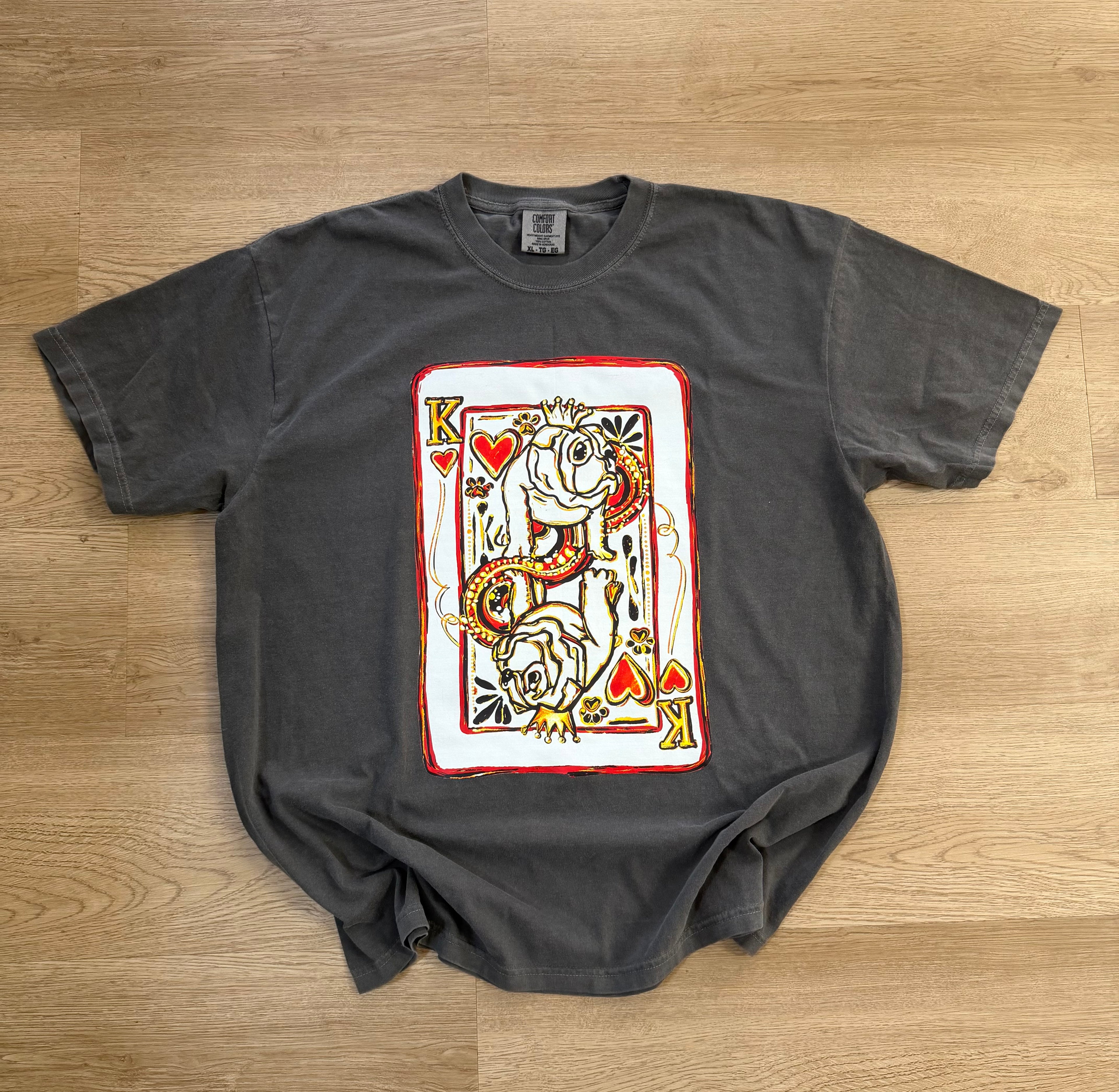 Gold Dawgs Playing Card Tee (Made By Order)