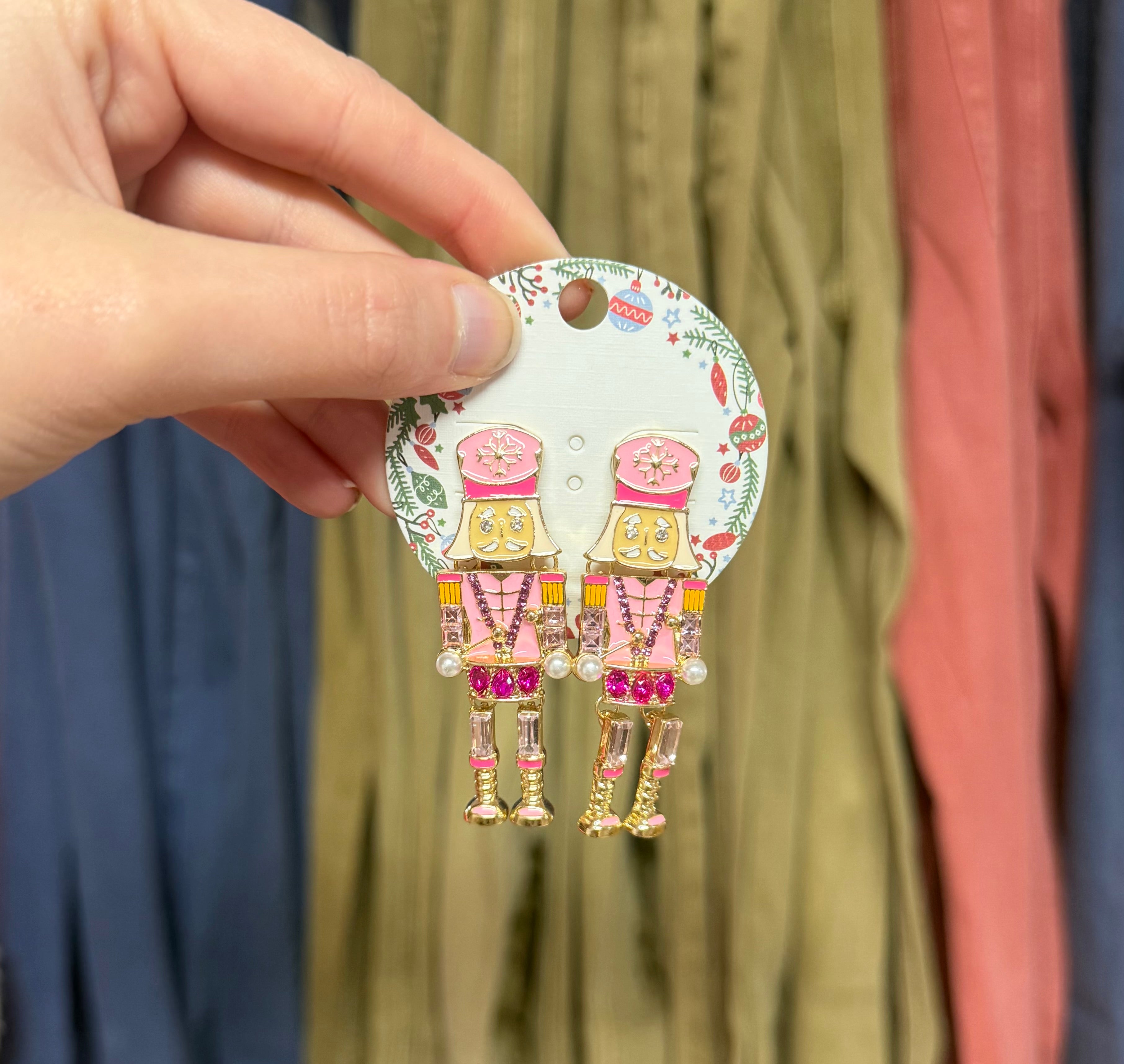 Nutcracker Dangle Earrings