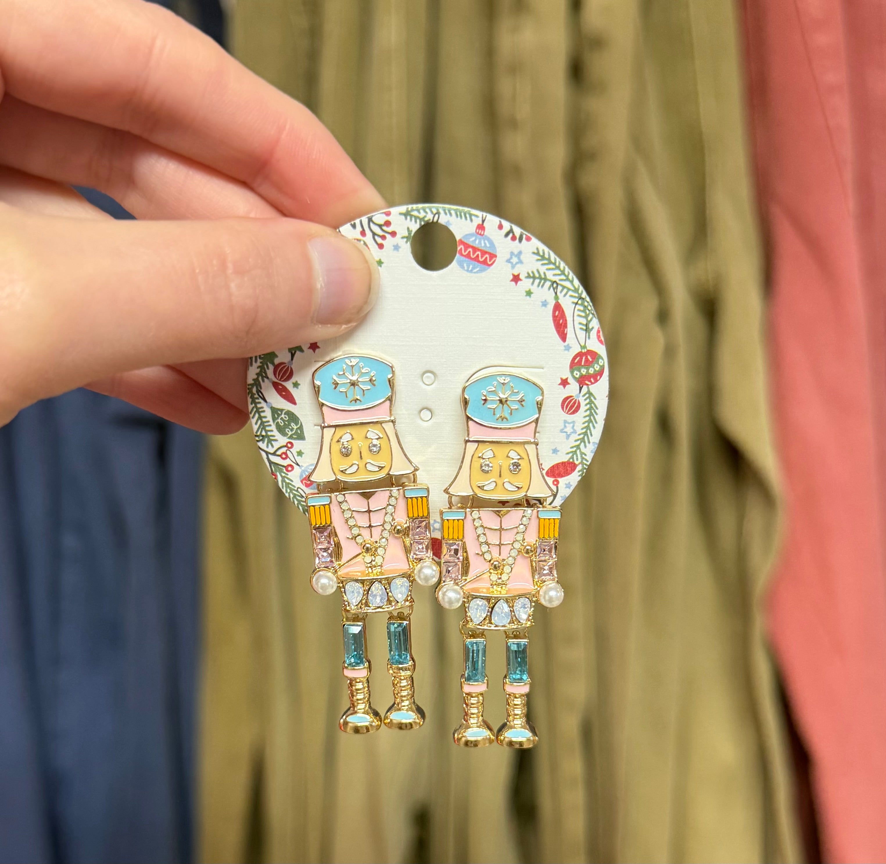 Nutcracker Dangle Earrings
