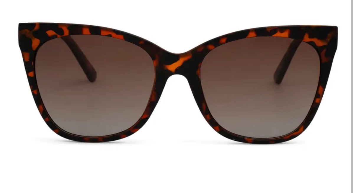 Cat Eye Polarized Sunglasses - Cheetah