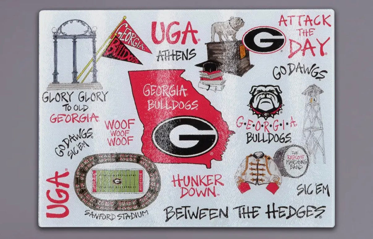 UGA Tempered Glass Board