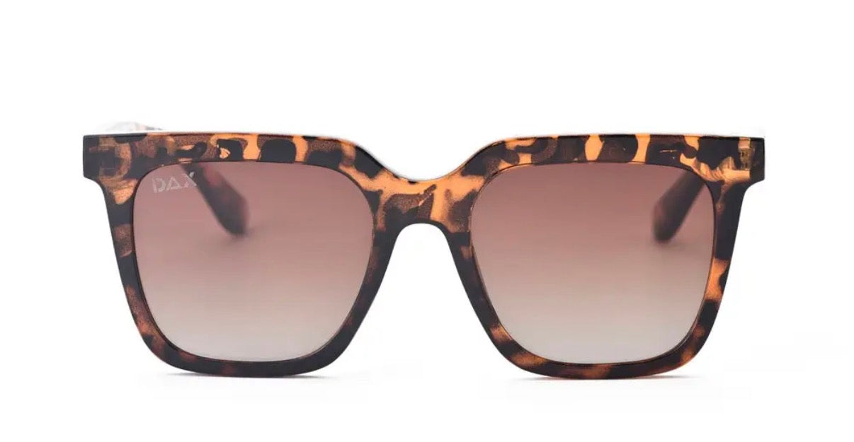Dani Square Sunglasses - Brown Cheetah