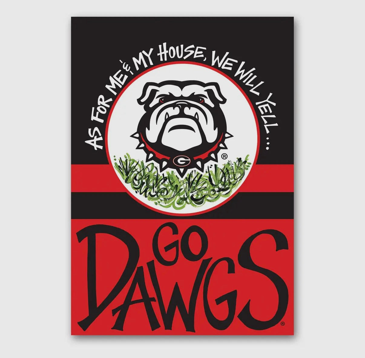 Georgia As For Me Flag
