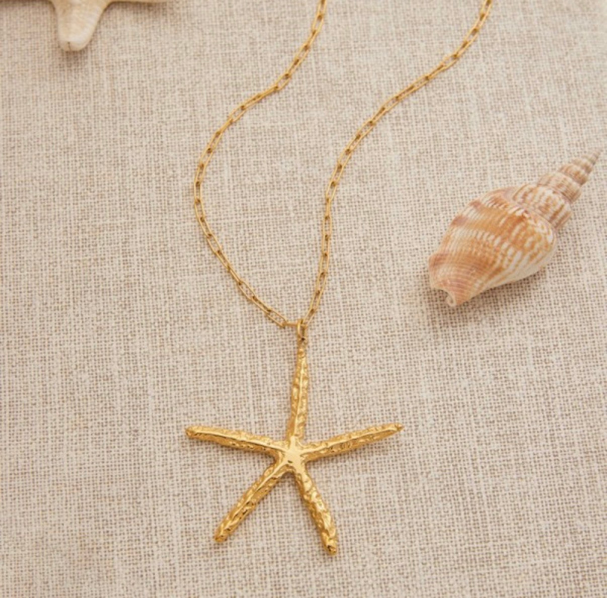 Starfish Gold Necklace