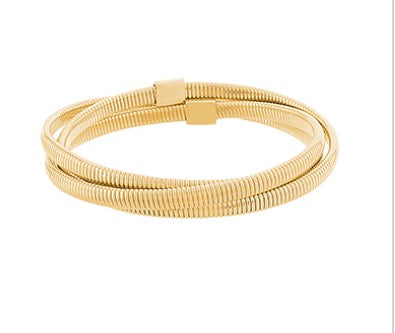 3 Row Omega Bangles
