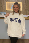 Portal Mock Neck Sweatshirt (Made By Order)