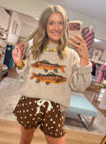 Oatmeal Trout Knit Sweater