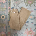Zenana Sand Beige Raw Hemmed Pants