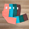 High Waist Frayed Bootcut Pants