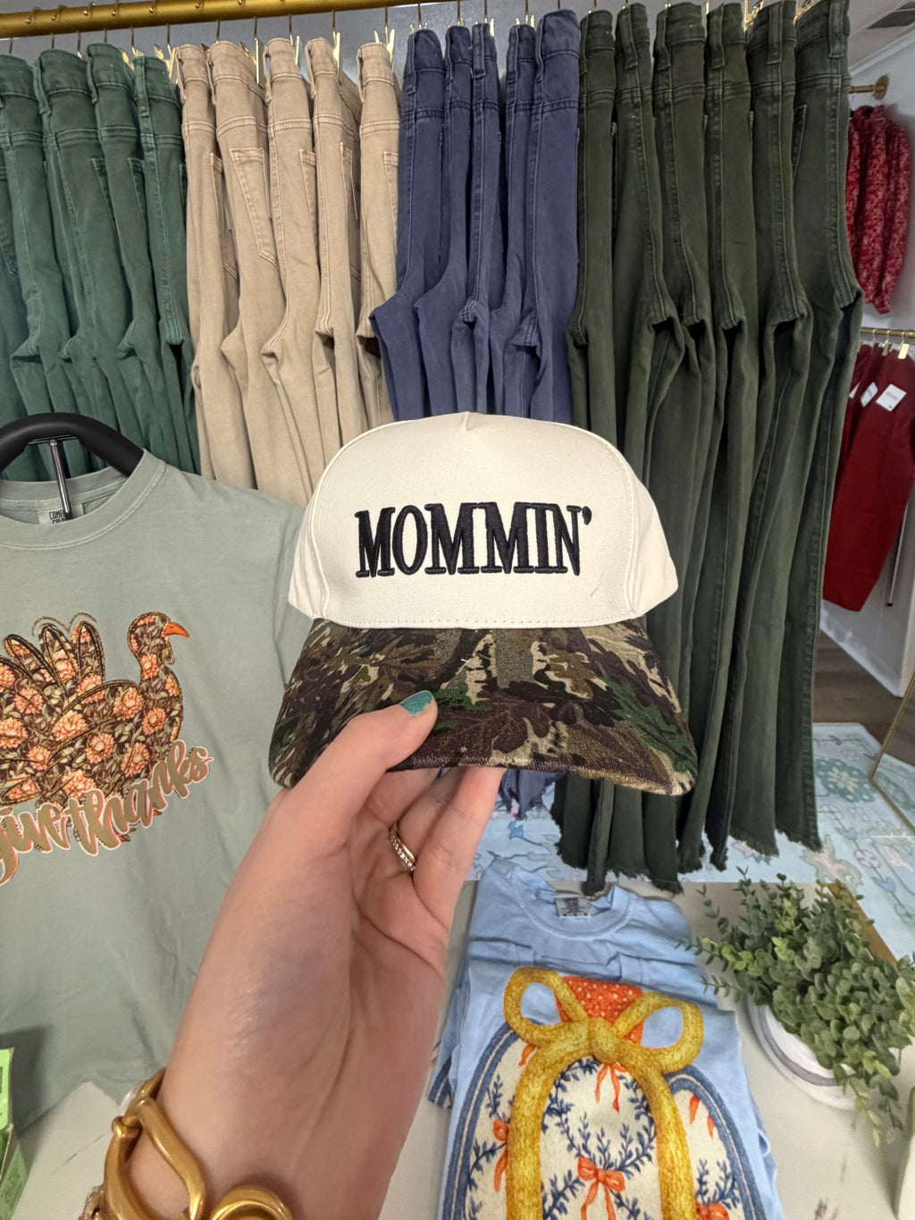 Mommin' Trucker Hat