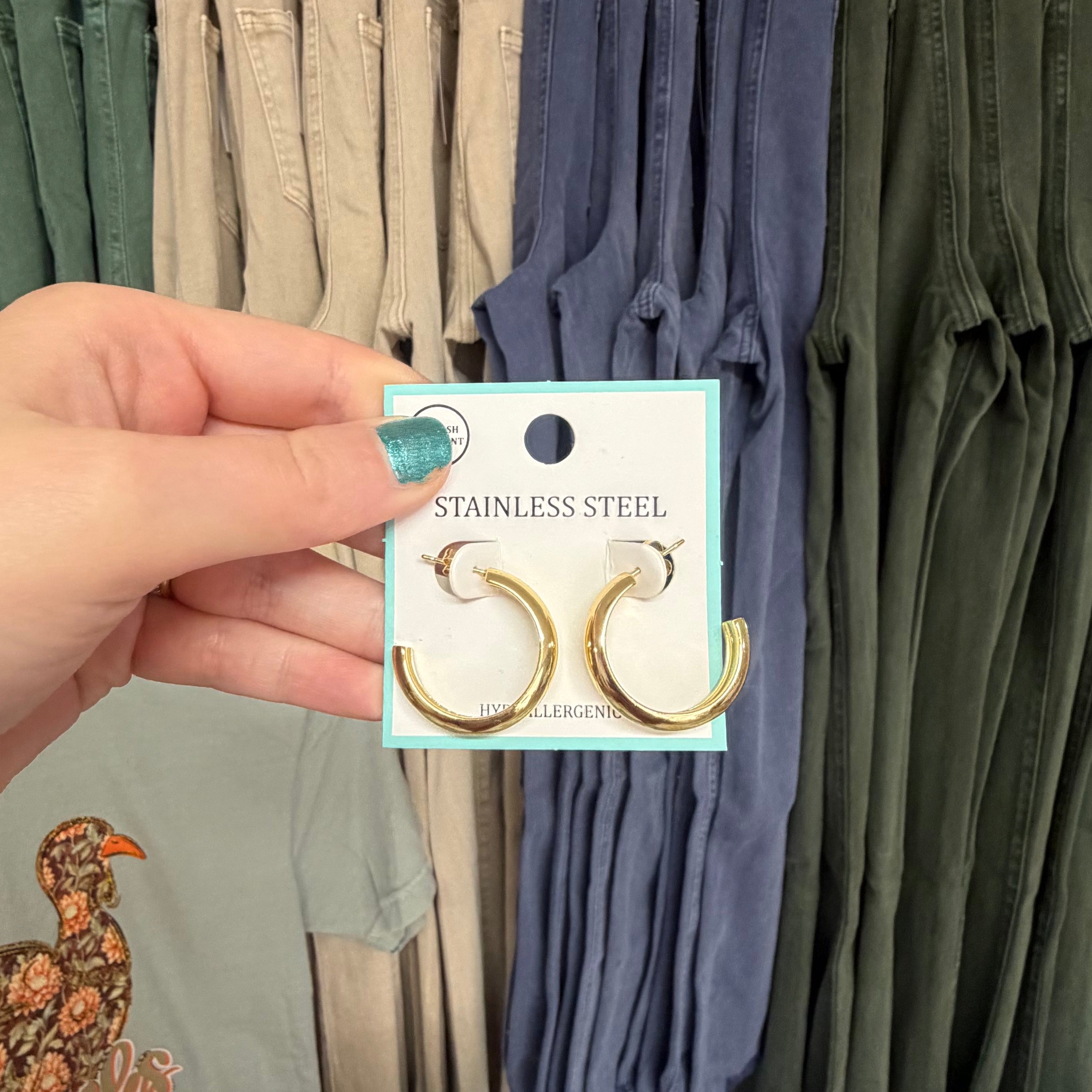 20MM Gold Hoops