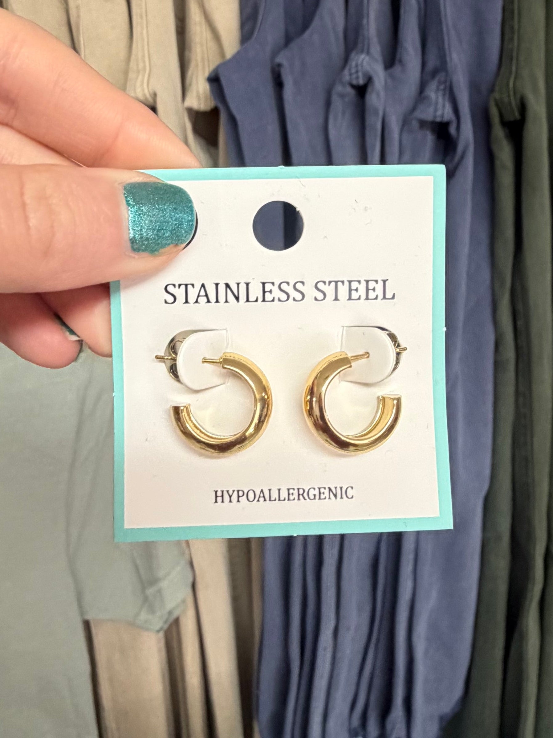 15MM Gold Hoops