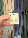 Pearl Teardrop Earrings