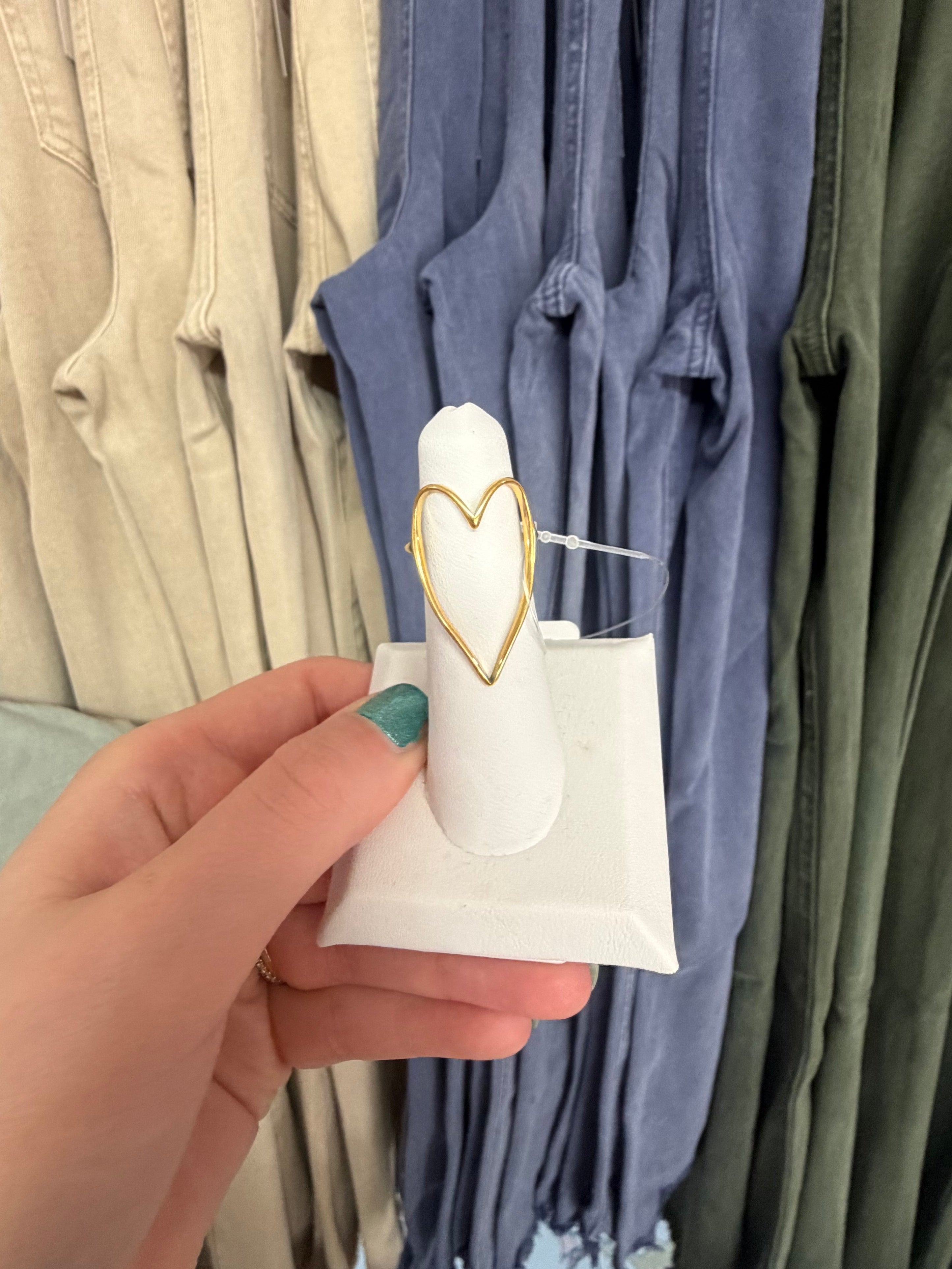 Gold Heart Ring