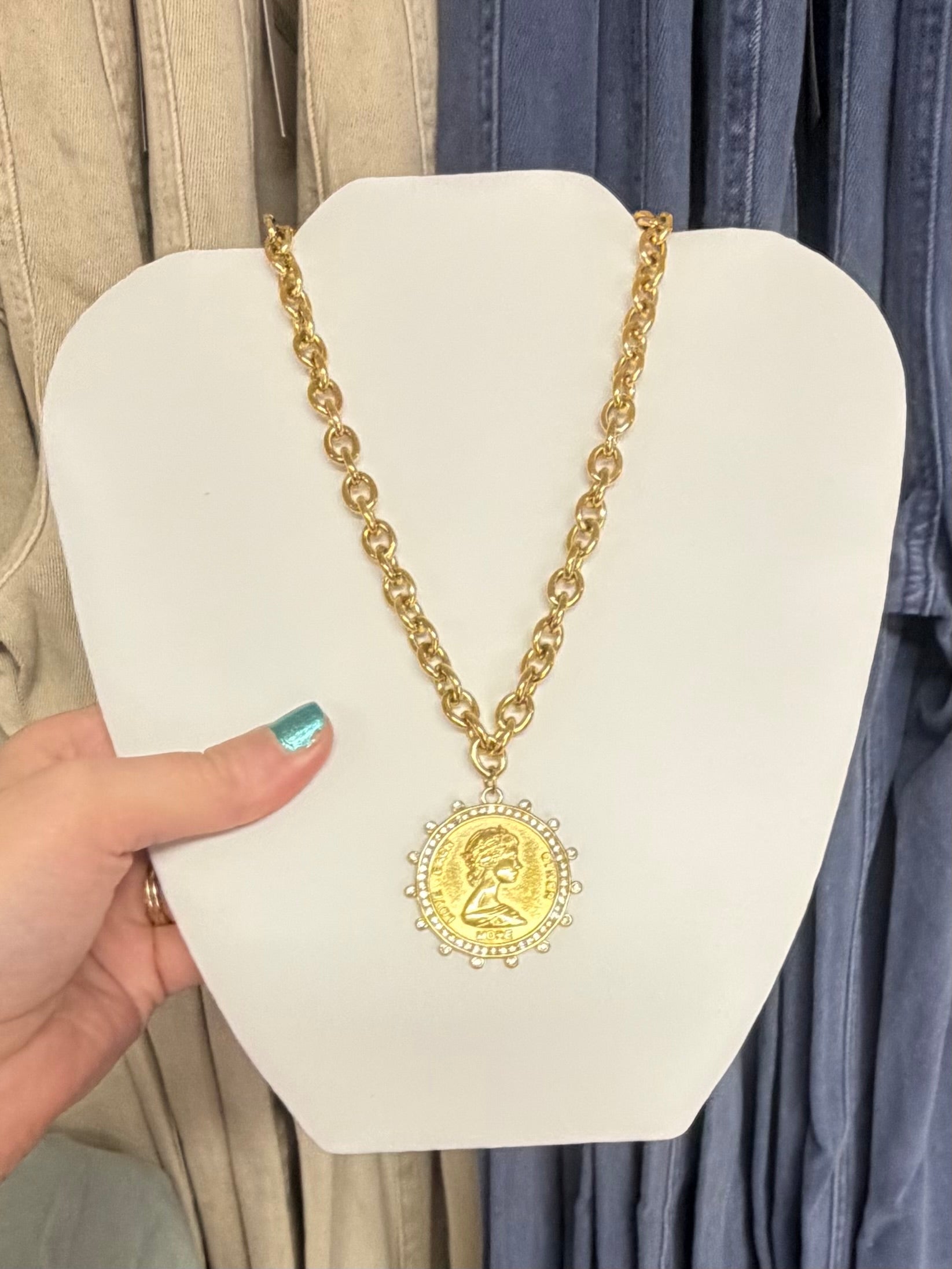 Small Coin Necklace