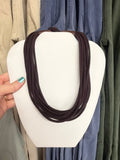 Brown Rope Necklace