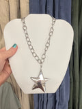 Silver Star Necklace
