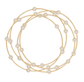 4 Row Pearl Bracelet Set