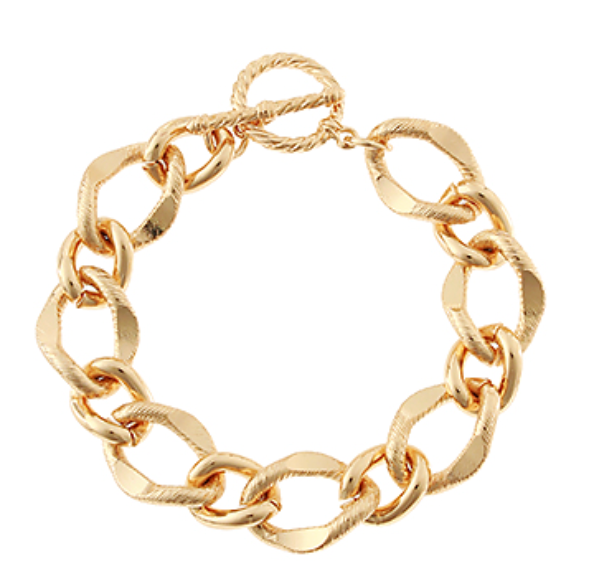 Gold Chunky Chain Bracelet