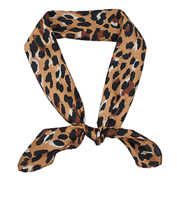 Leopard Print Bandana
