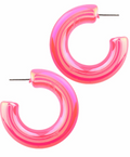 Iridescent Hoops