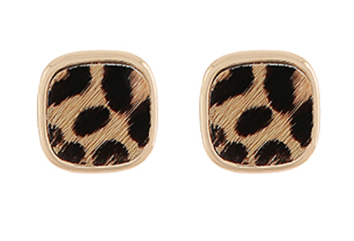Animal Print Earrings