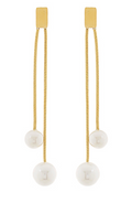 Pearl Chain Earrings