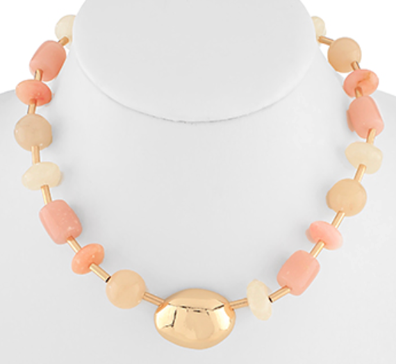 Multi Shape Pendant Necklace
